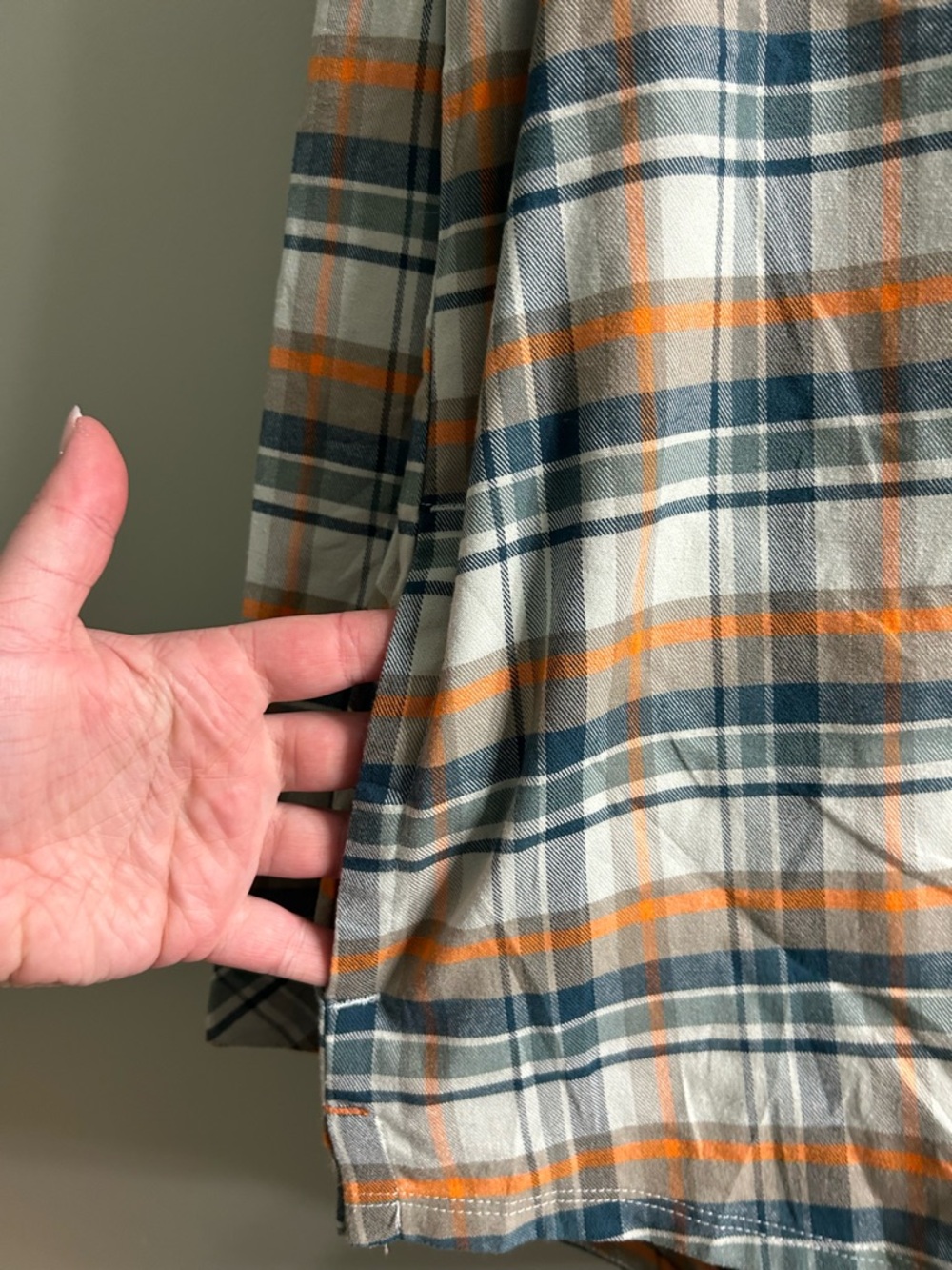 L.l. Bean Men's Katahdin Performance Flannel Shirt, Traditional Fit - Picture 7 of 9